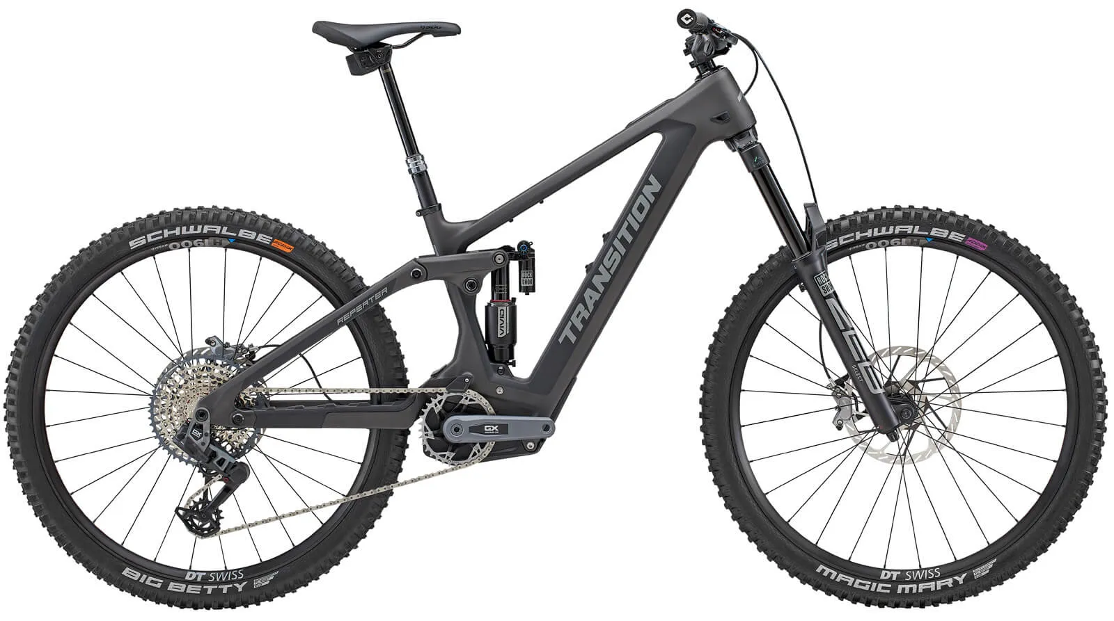 2024 Transition Repeater PT 29" Cabon Complete E-Bike - GX AXS Build