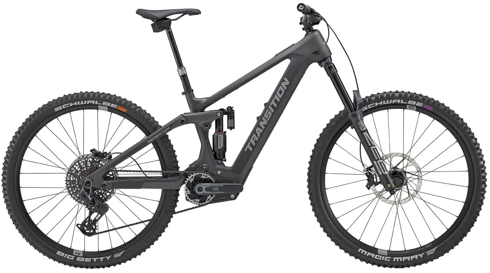 2024 Transition Repeater PT 29" Cabon Complete E-Bike - X0 AXS Build