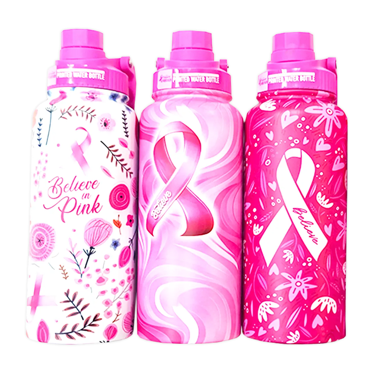 Breast Cancer Awareness Pink Support Squad Assortment Floor Display - 64 Pieces Per Retail Ready Display 88590