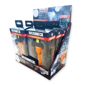 Car Charger DC Dual Port USB / USB-C with Flashlight - 6 Pieces Per Retail Ready Display 23693MND