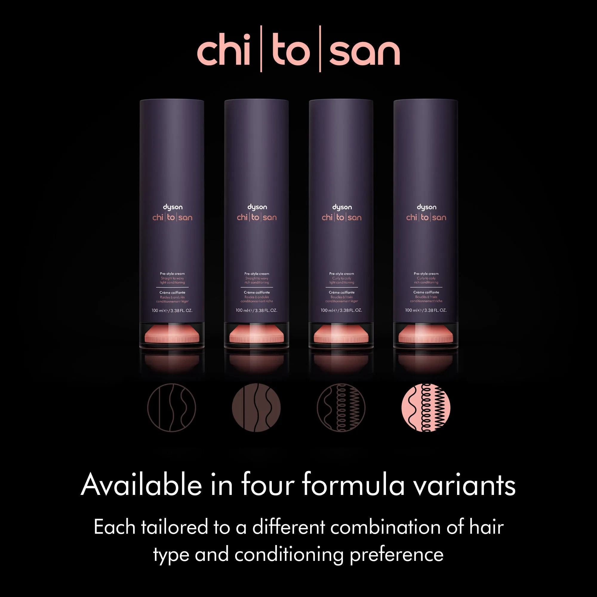 Chitosan Pre-style Cream Curly to Coily Rich Conditioning