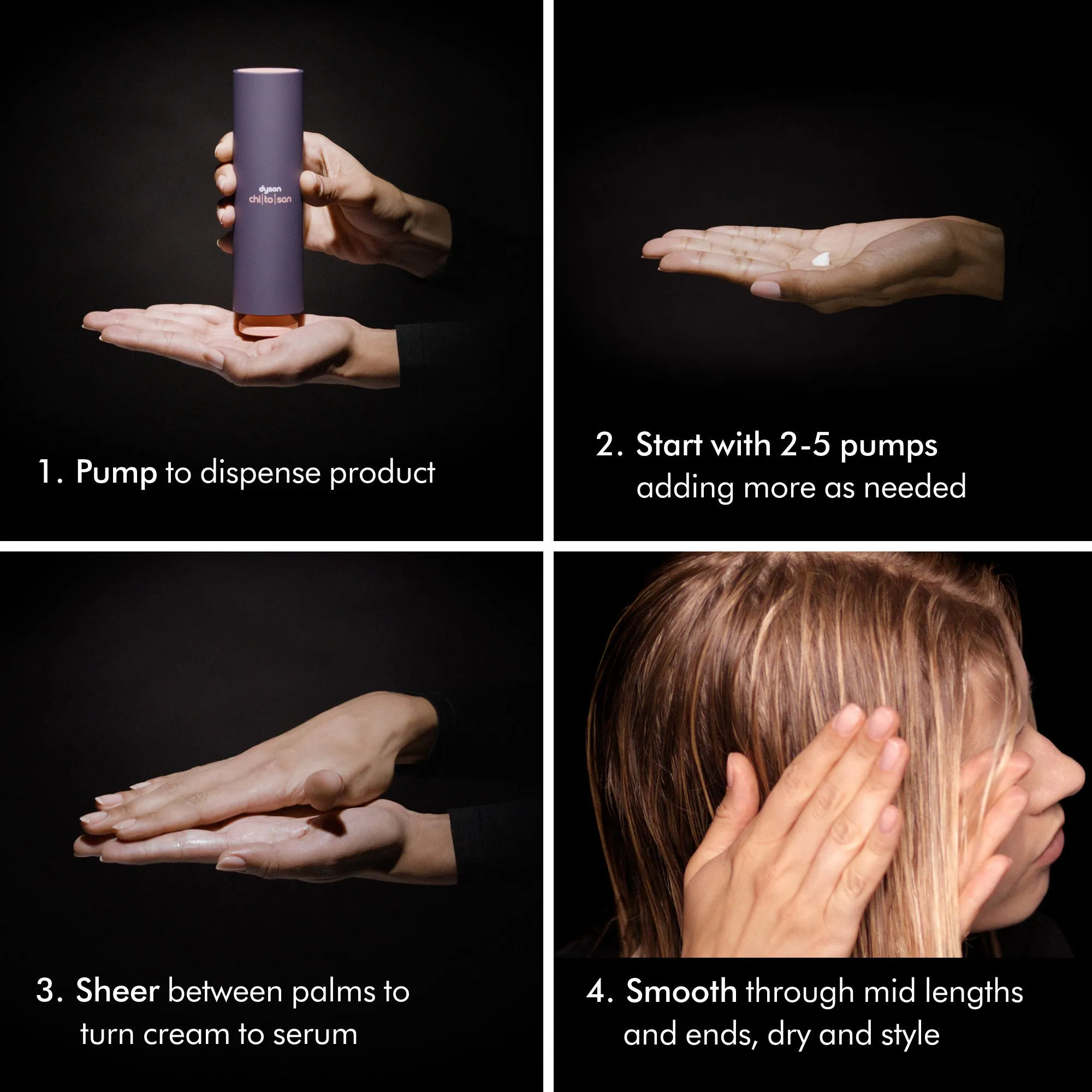 Chitosan Pre-Style Cream Straight to Wavy Light Conditioning