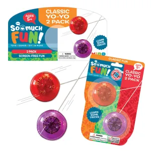 Classic Yo-Yo 2-Pack - 12 Sets Per Pack 22958