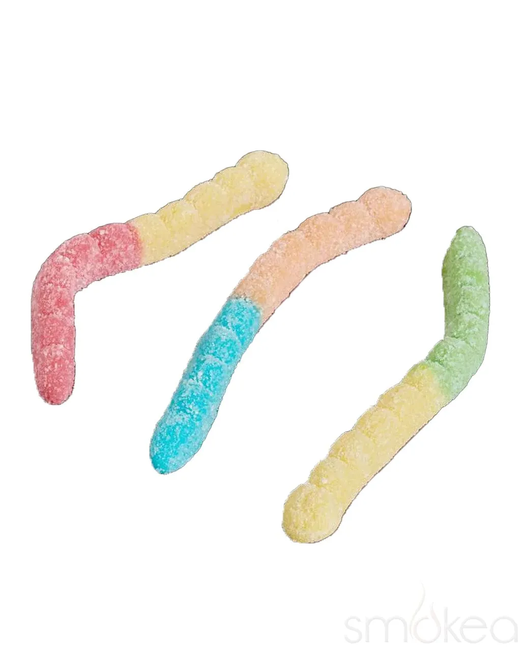 Hi On Nature 1000mg HHC Neon Worms Gummies