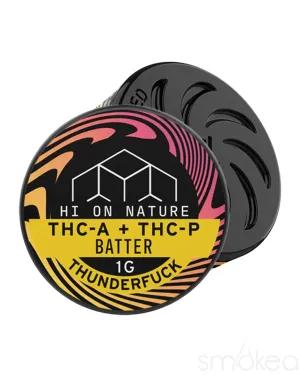 Hi On Nature 1g THCA   THCP Batter Dabs - Thunderfuck