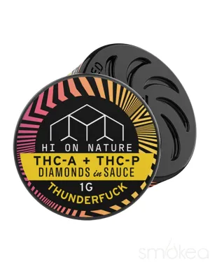 Hi On Nature 1g THCA   THCP Diamond Dabs - Thunderfuck