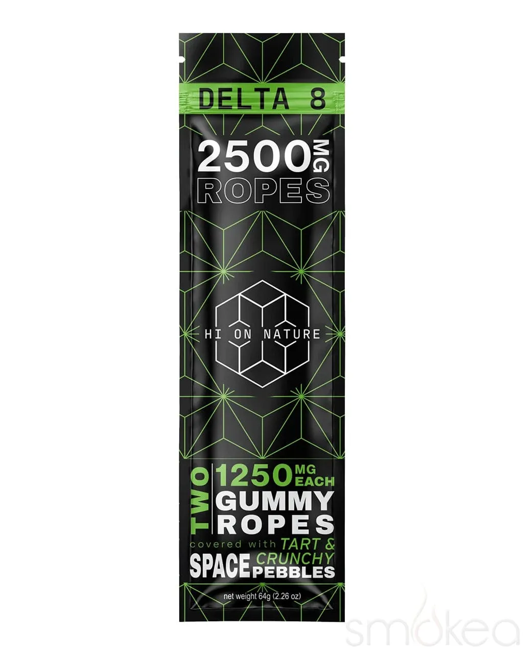 Hi On Nature 2500mg Delta 8 Gummy Ropes
