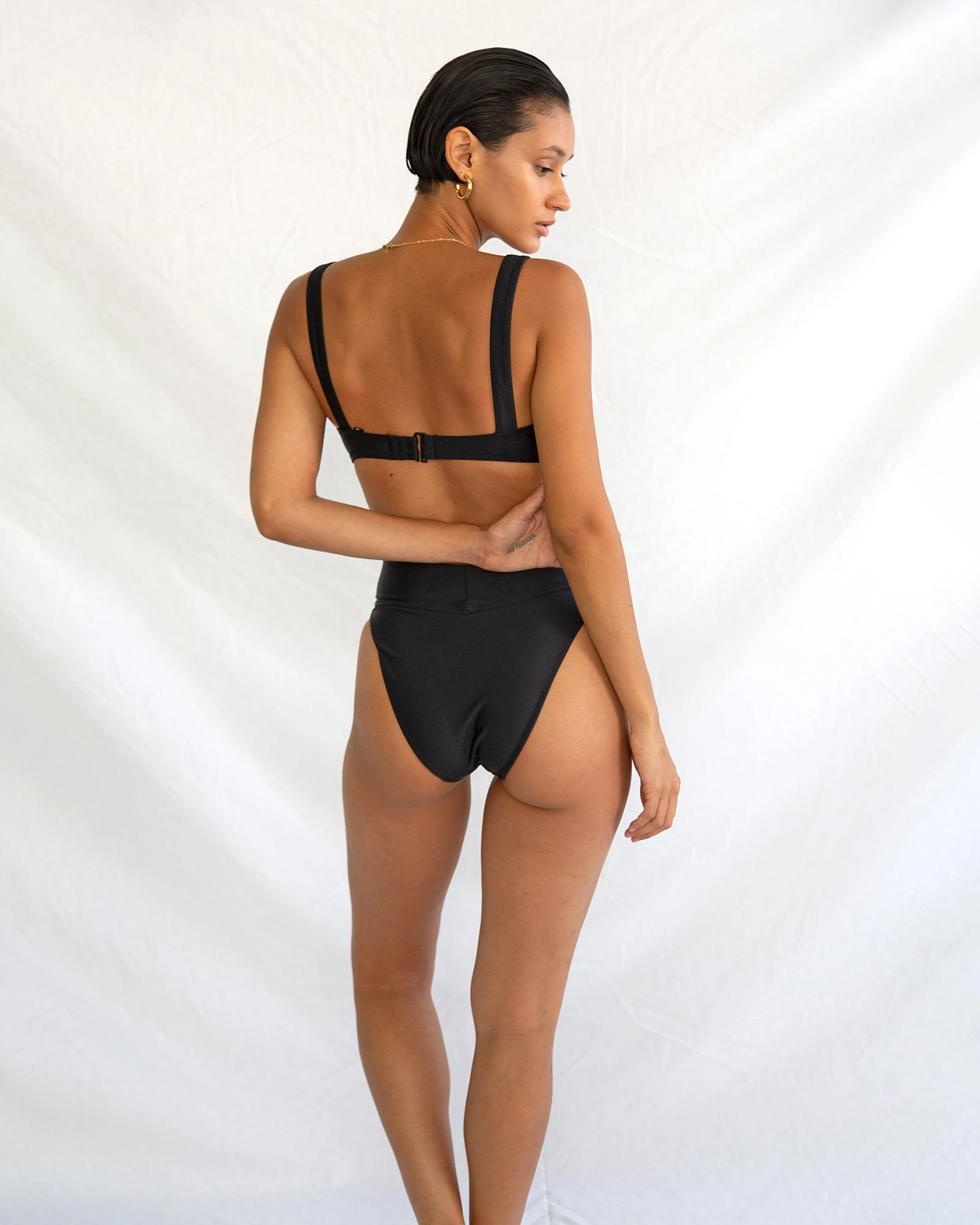 High Kick Brief Bikini Bottom