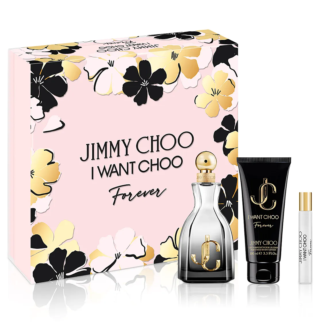 I Want Choo Forever by Jimmy Choo 100ml EDP 3 Piece Gift Set