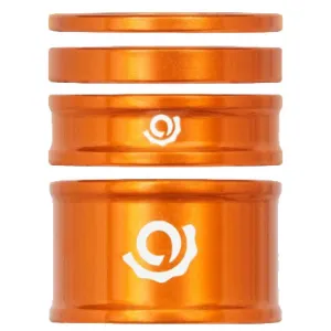 Industry Nine Headset Combo Spacer Kit, 1-1/8", Set/4, Orange