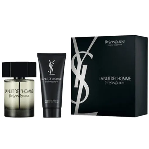 La Nuit De L'Homme by YSL 100ml EDT 2 Piece Gift Set