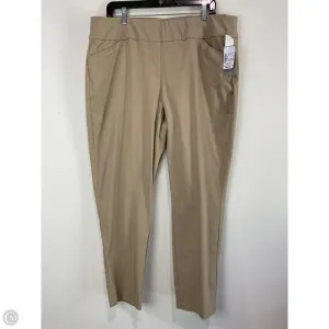 Pants Dress By Cj Banks In Beige, Size: 18