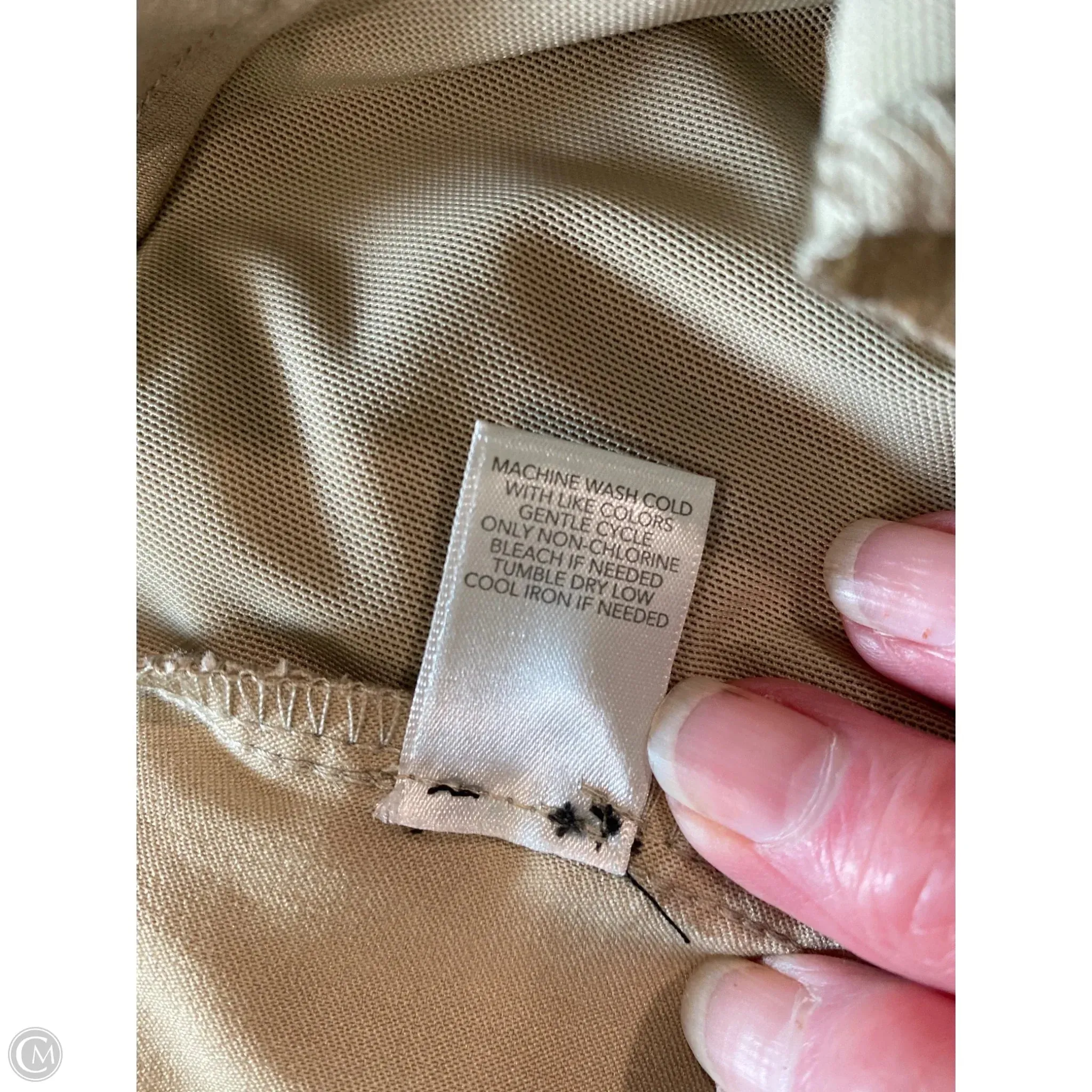 Pants Dress By Cj Banks In Beige, Size: 18