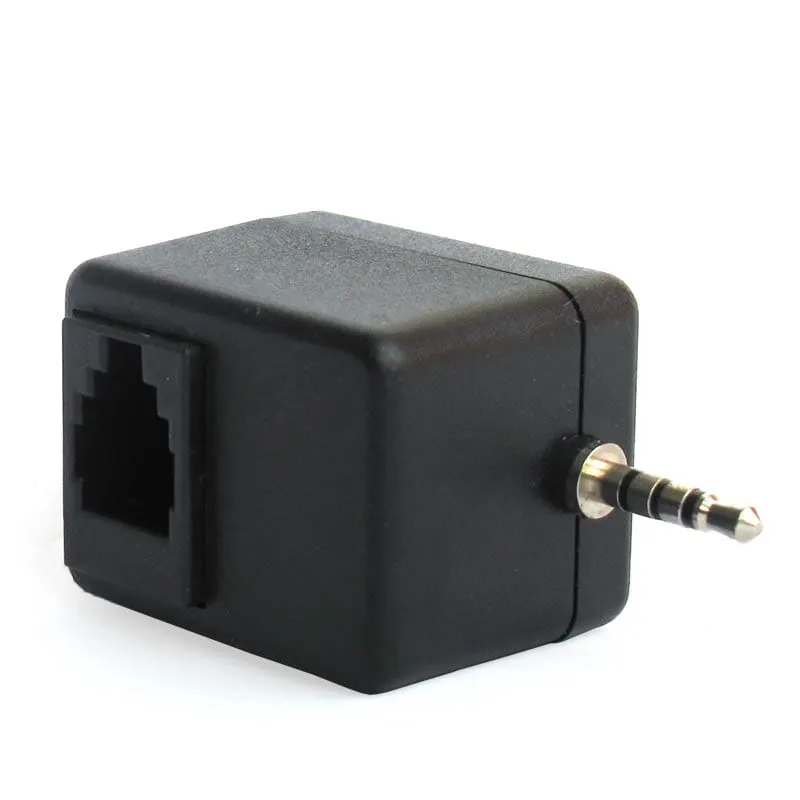 Polycom Female RJ9 to Male 2.5mm Headset Adapter