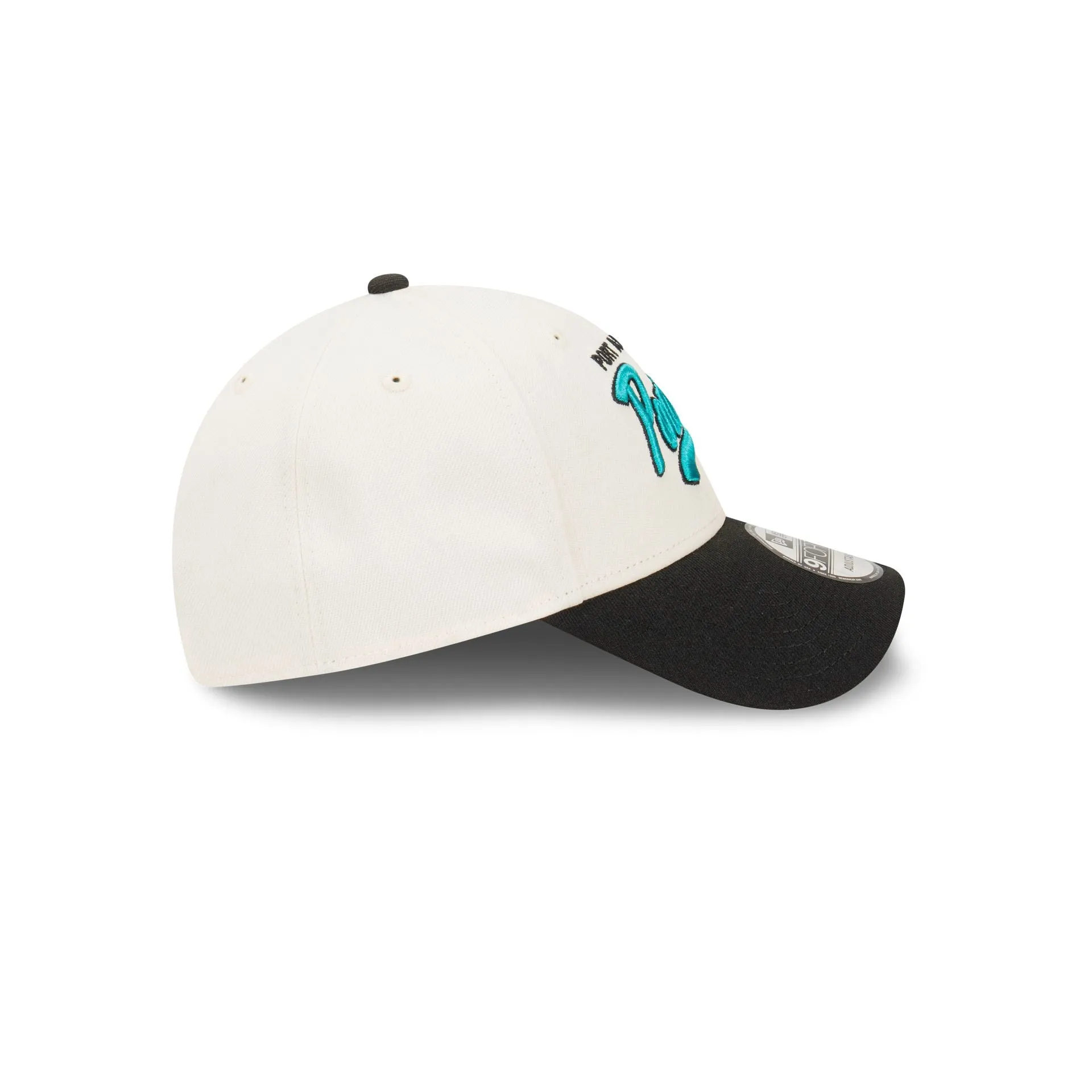 Port Adelaide Power AFL Supporter Two-Tone Script 9FORTY Snapback