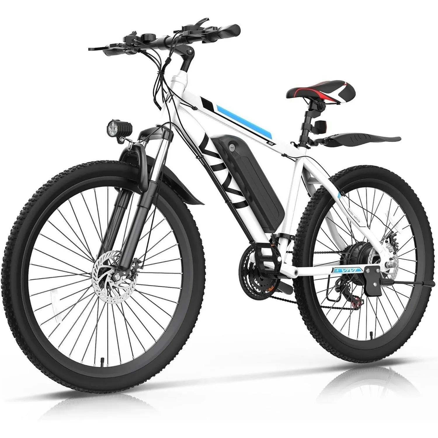 VIVI M026SHUL Electric Bike Hardtail Commuter Electric Mountain Bike UL2849 Certified