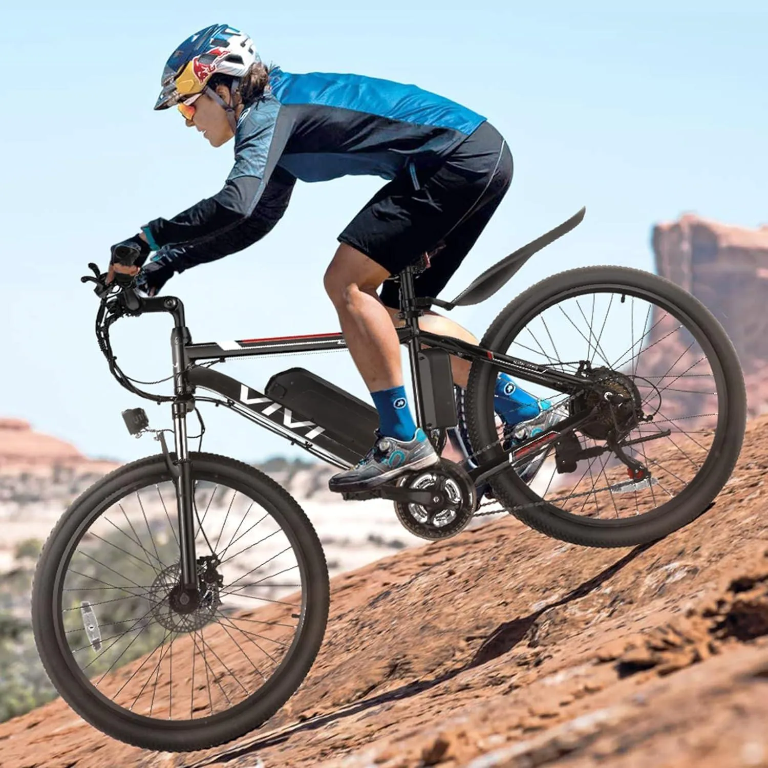 VIVI M026SHUL Electric Bike Hardtail Commuter Electric Mountain Bike UL2849 Certified