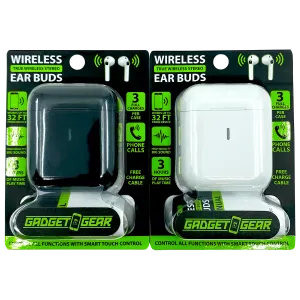 Wireless Earbuds with Case - 3 Pieces Per Pack 23636