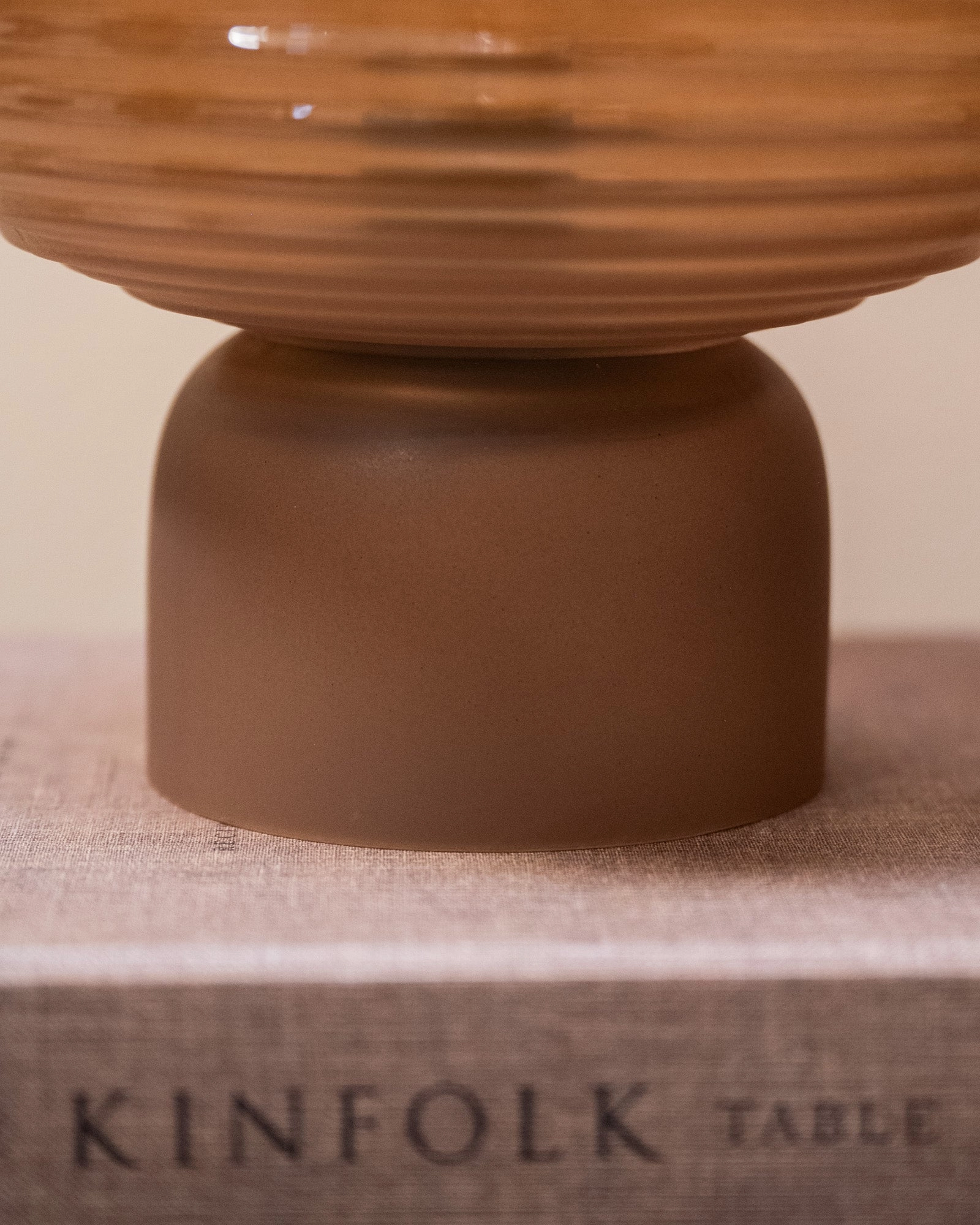 Wireless Table Lamp Lenna Brown