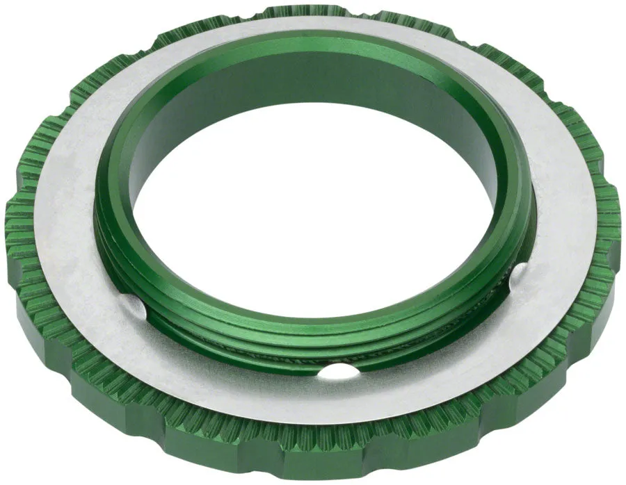 Wolf Tooth CenterLock Rotor Lockring - External Splined, Green